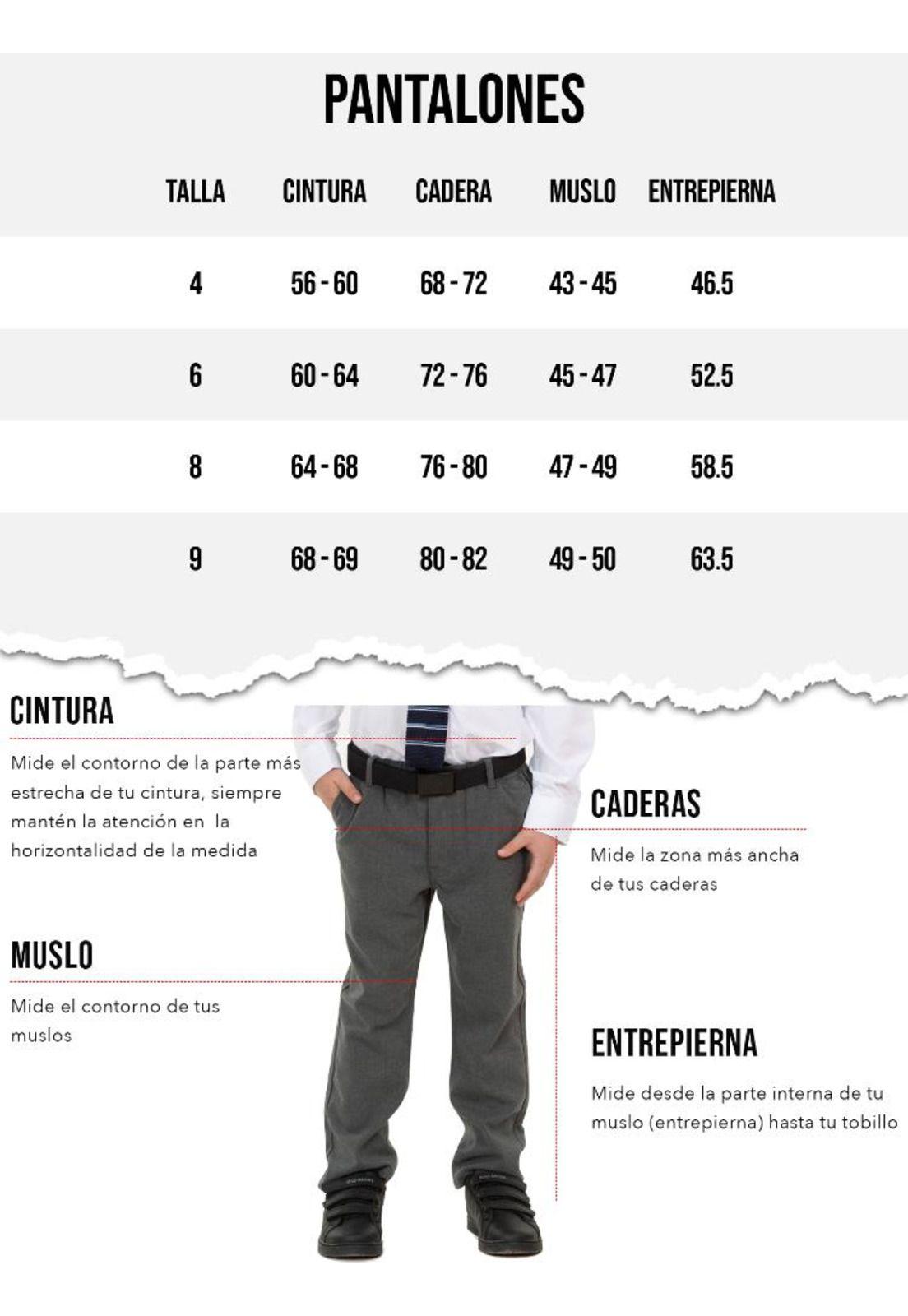 Pantalon Escolar Infantil Gris Maui and Sons-4