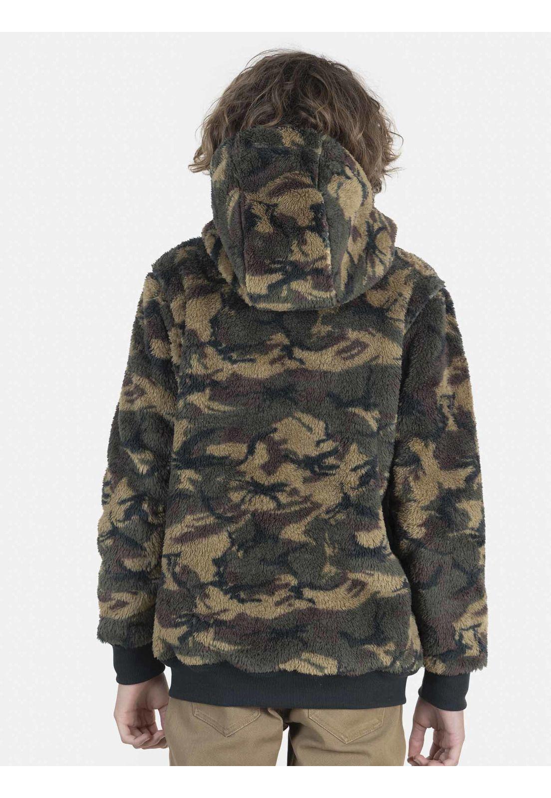 Poleron Juvenil SUPER CAMO STREET Multicolor Maui and Sons-1