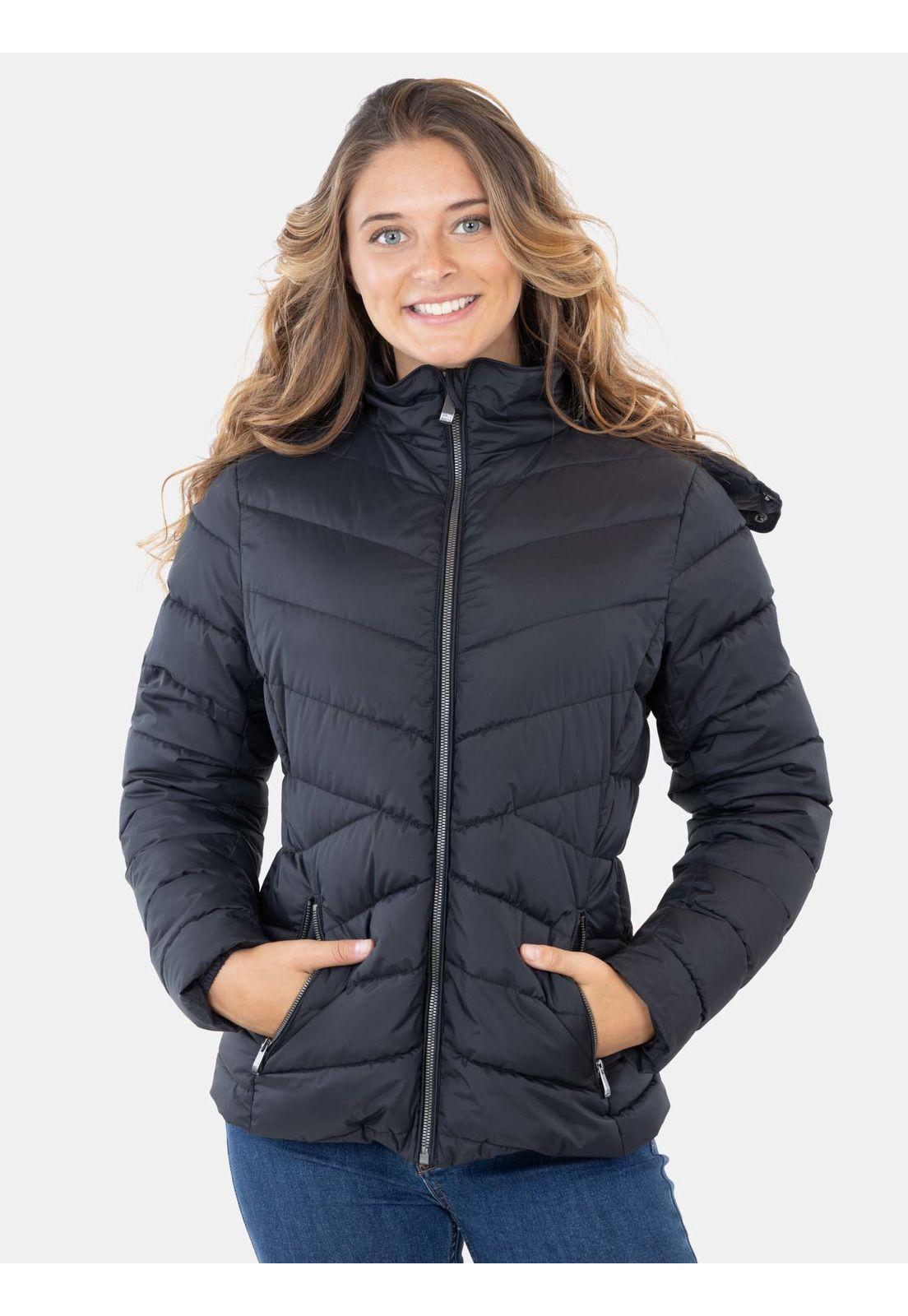 Parka South Coast Negro Mujer Maui And Sons-0