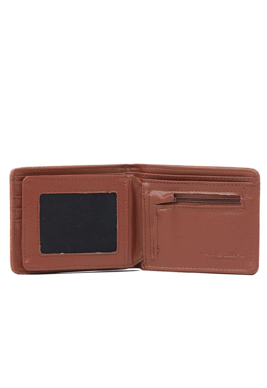 Billetera Hombre Café Maui and Sons 5AB126-MV20-2