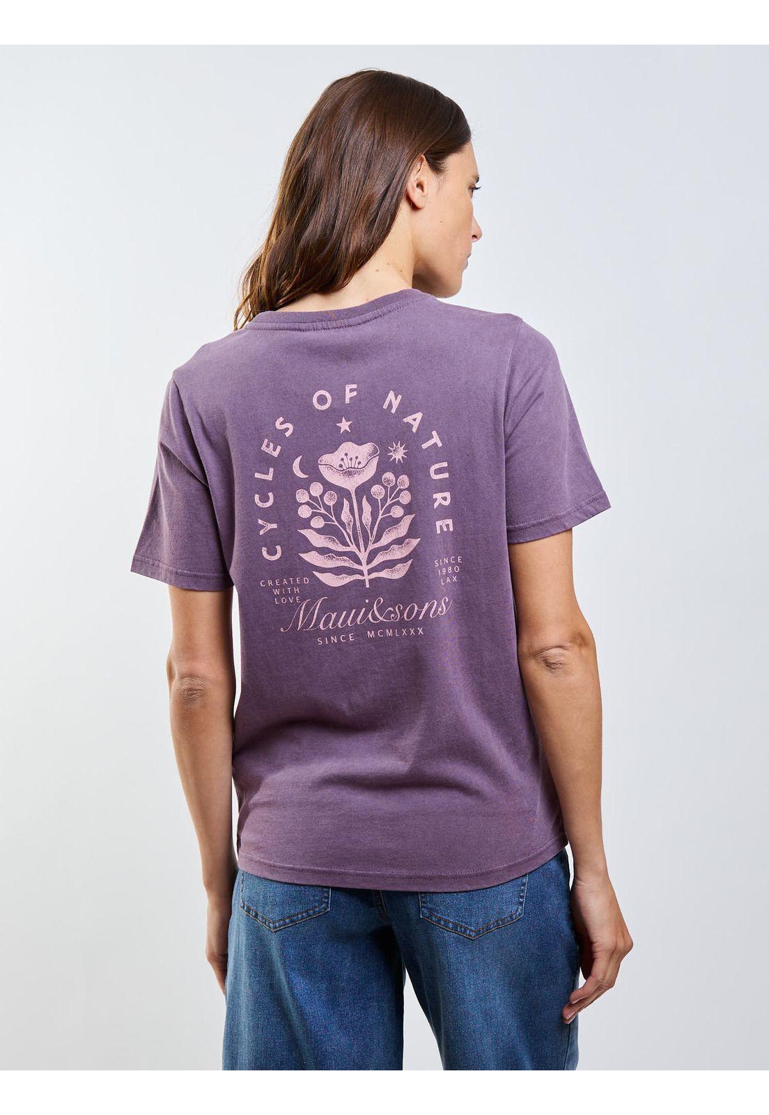 Polera Mc San Blas Morado Mujer Maui And Sons-4