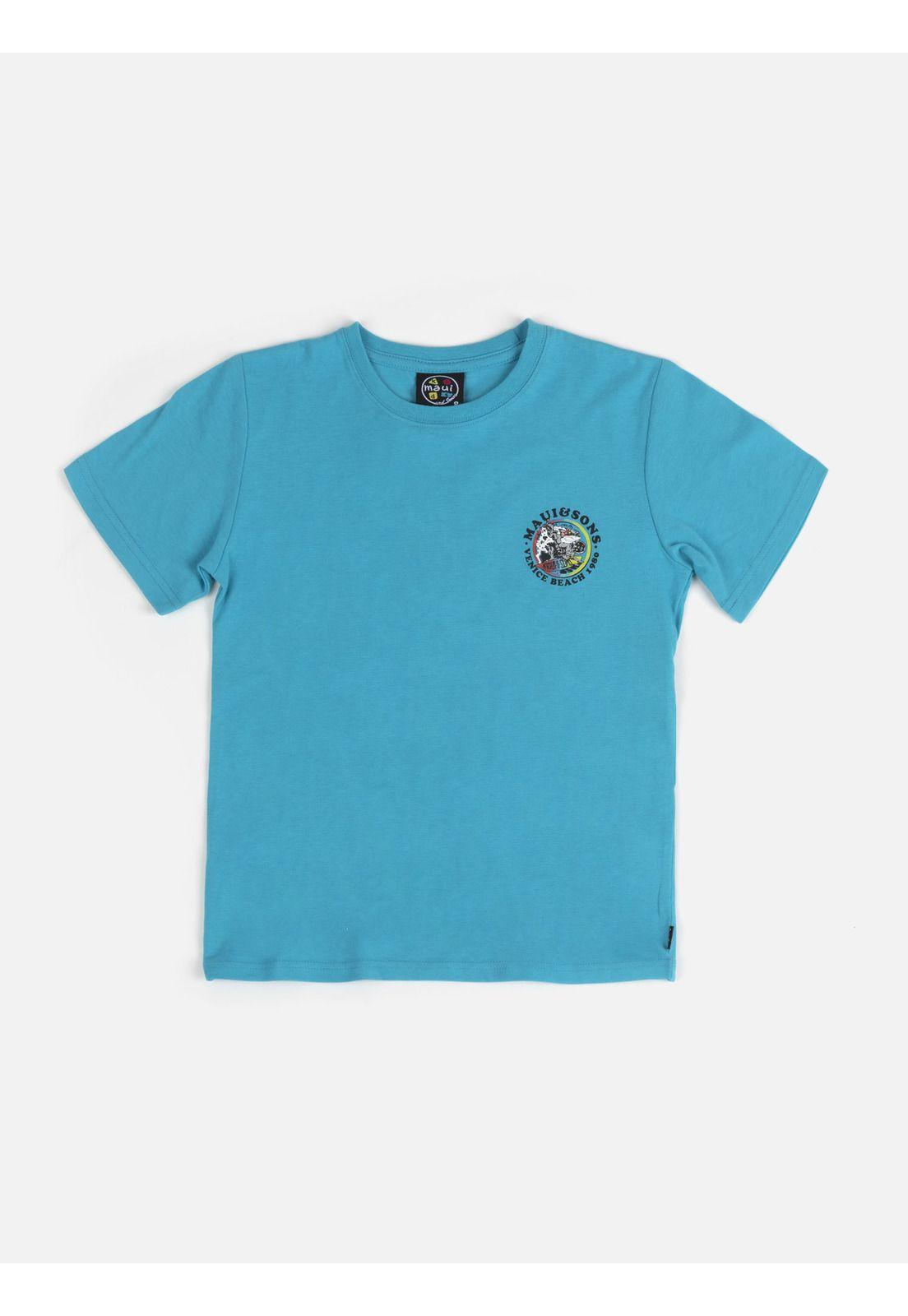 Pack Polera Jockey Niño Celeste 5AV1228-KV22 Maui And Sons-0