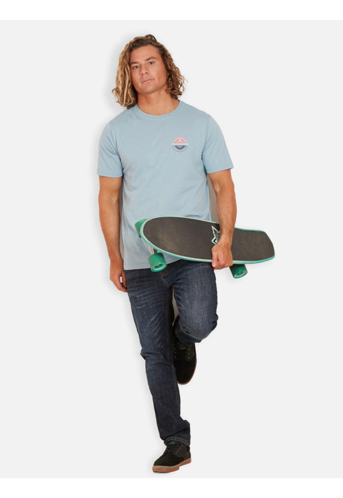Polera Premium Surf Ss Tee Hombre Gris Maui And Sons-3