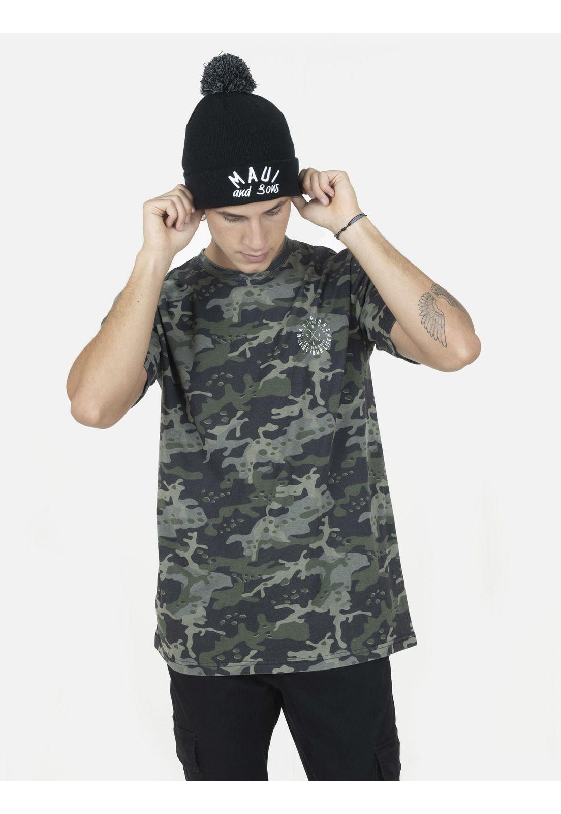 Polera Hombre 5P1598 Multicolor Maui and Sons-0