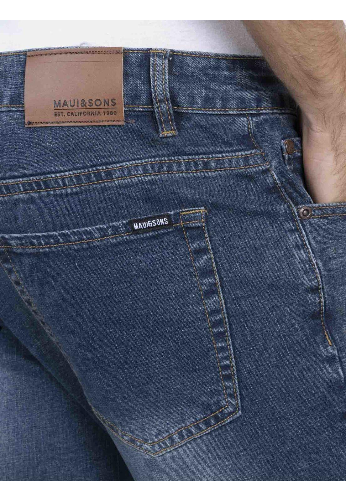 Jeans 5N1618 Hombre Azul Maui and Sons-2