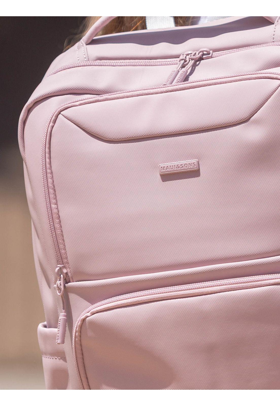 Mochila Escolar Surflite Rosado Mujer Maui and sons-2