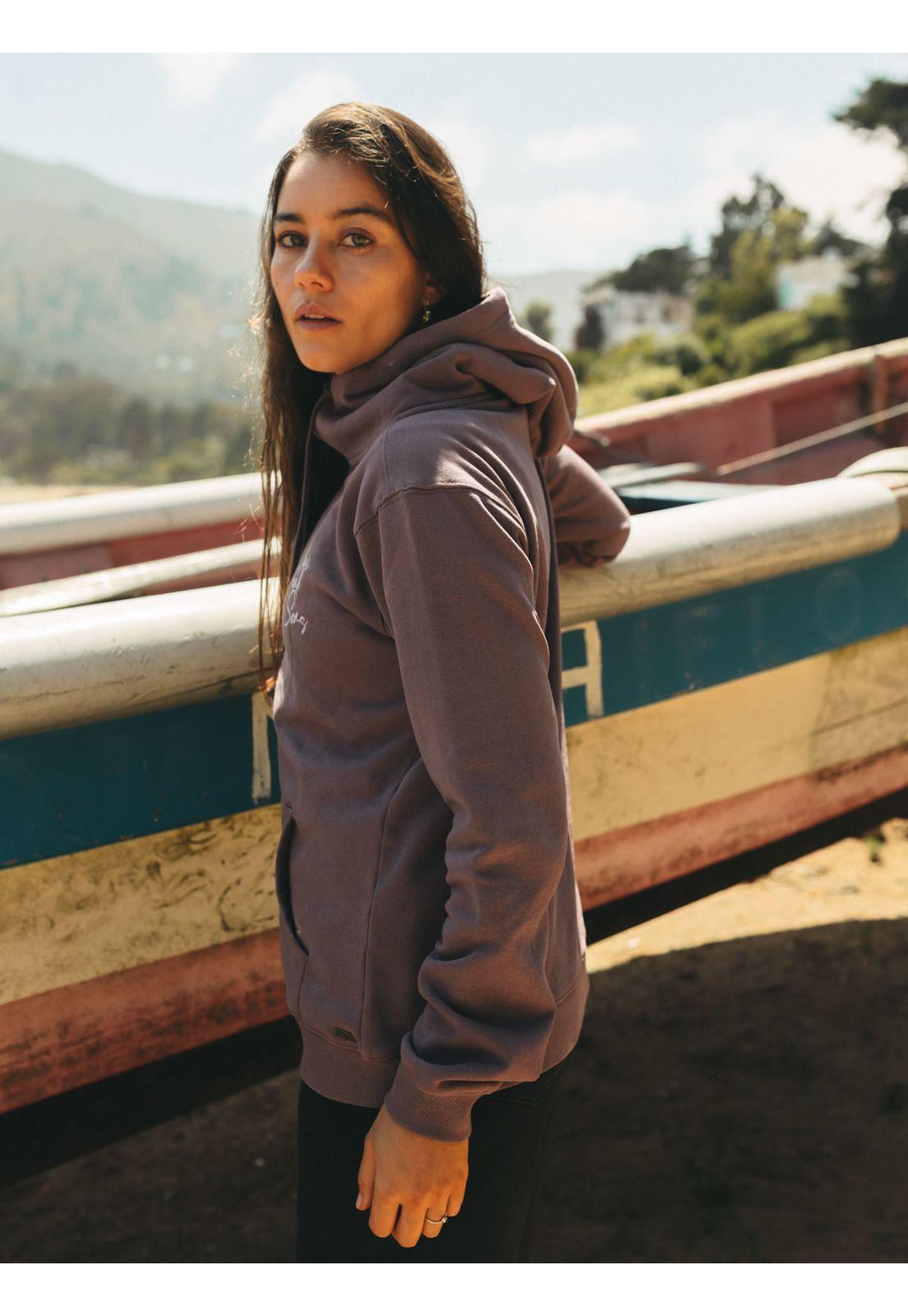 Poleron FZ Komodo Morado Mujer Maui And Sons-3