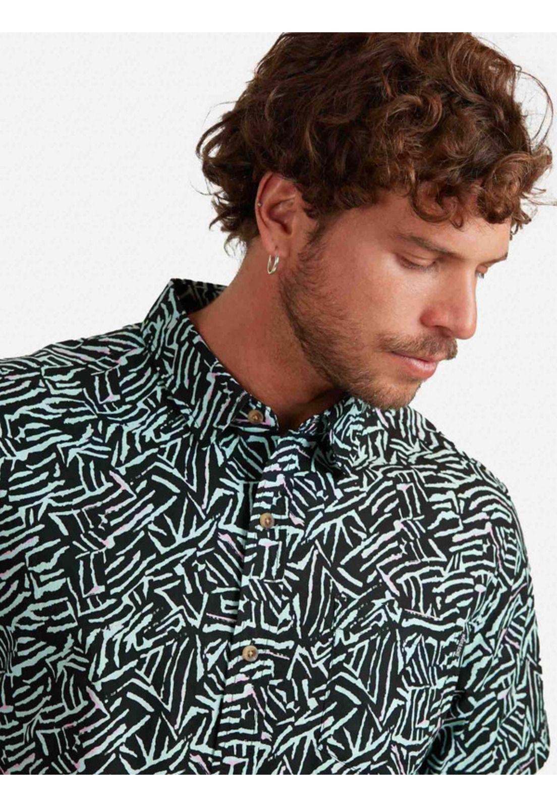Camisa Summer Party Hombre Multicolor Maui And Sons-2