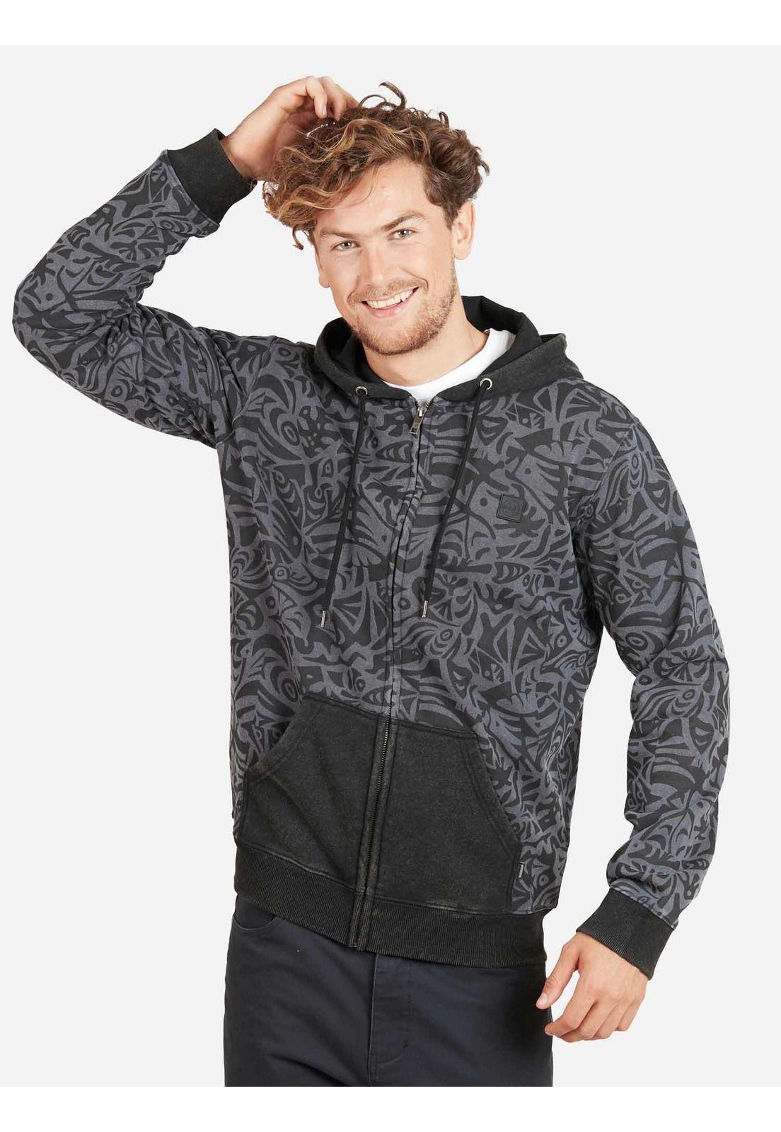 Poleron HAKA SURF Hombre Multicolor Maui and Sons-0