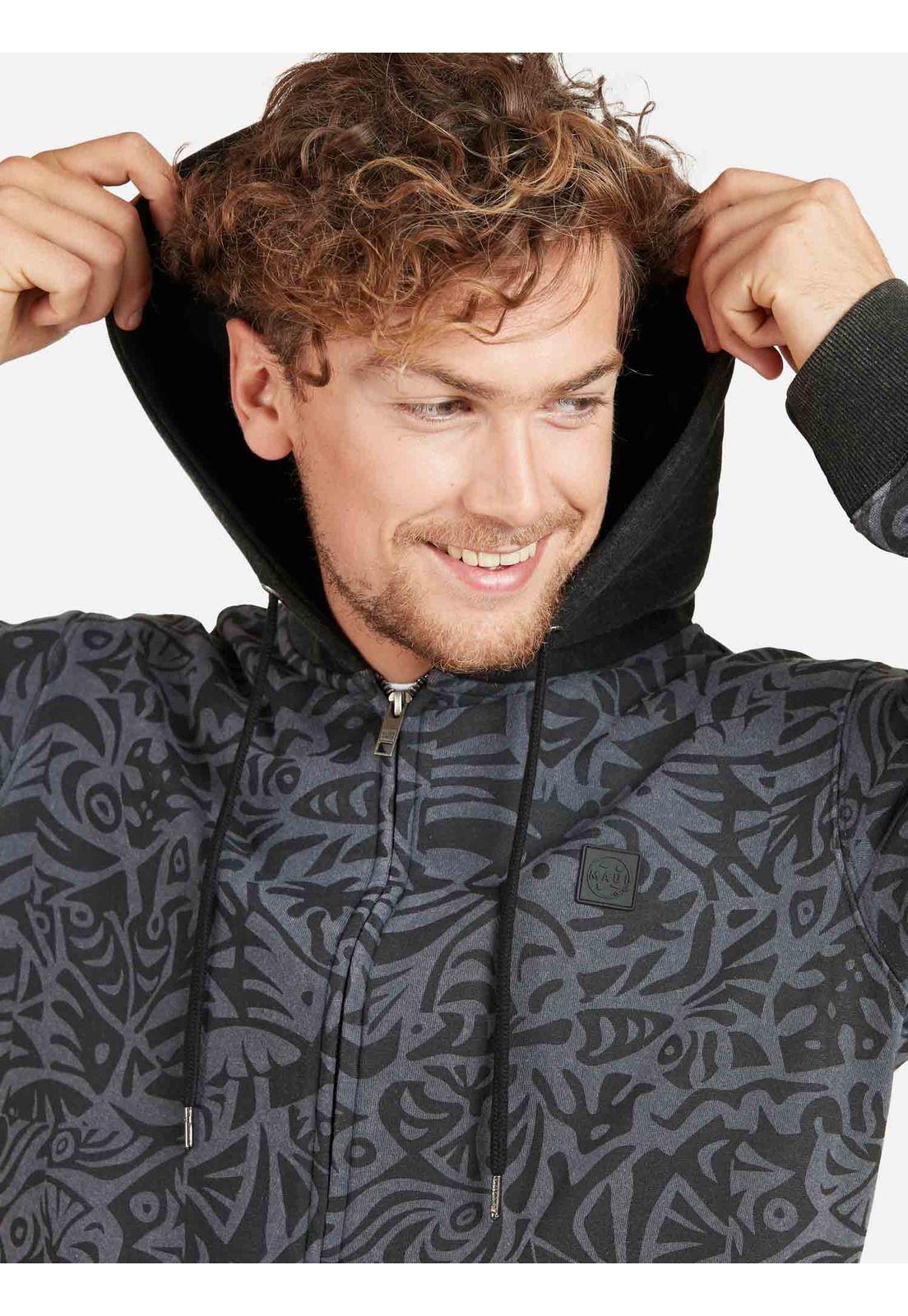 Poleron HAKA SURF Hombre Multicolor Maui and Sons-2