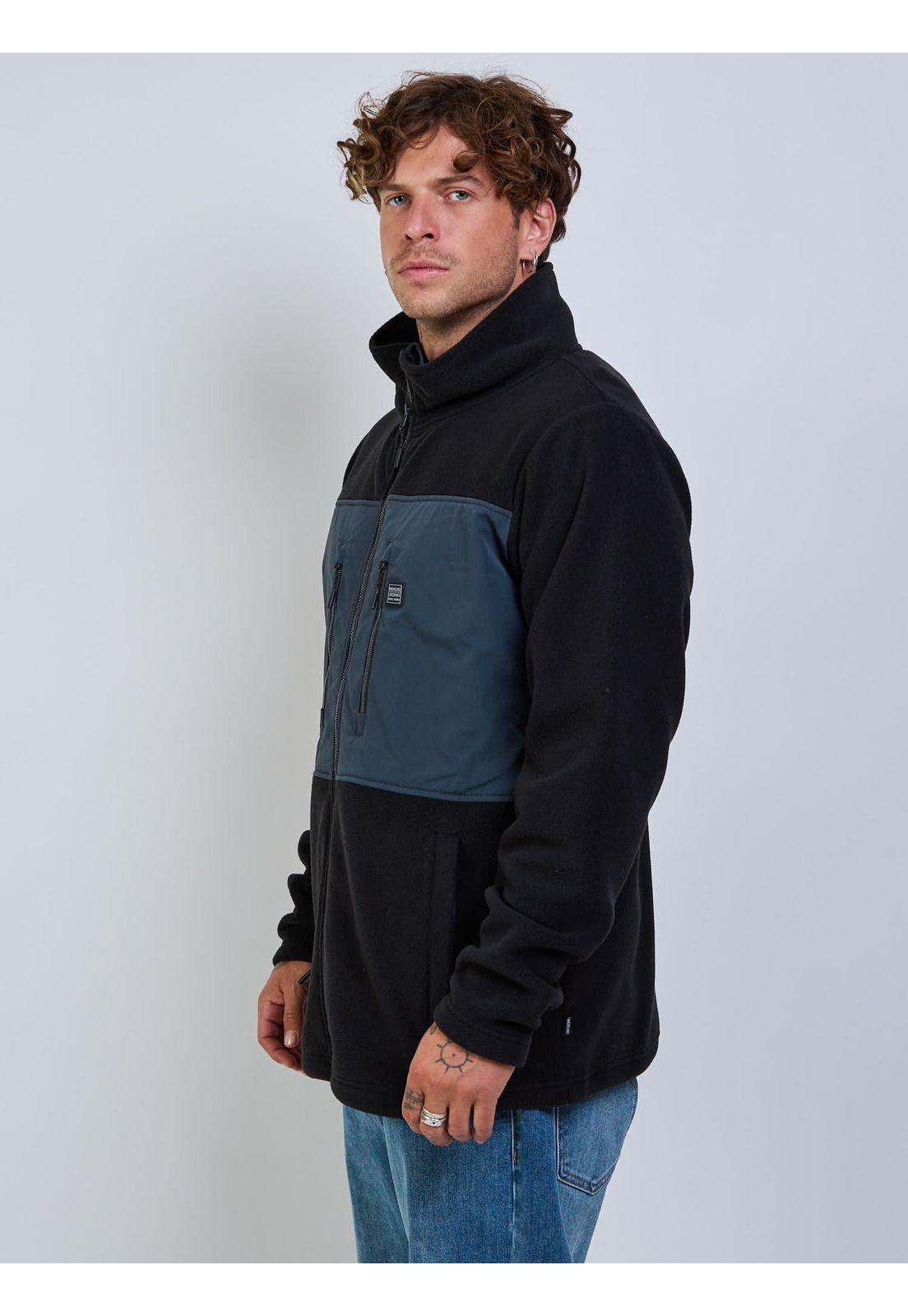 Poleron Polar Táctical Negro Hombre Maui And Sons-3