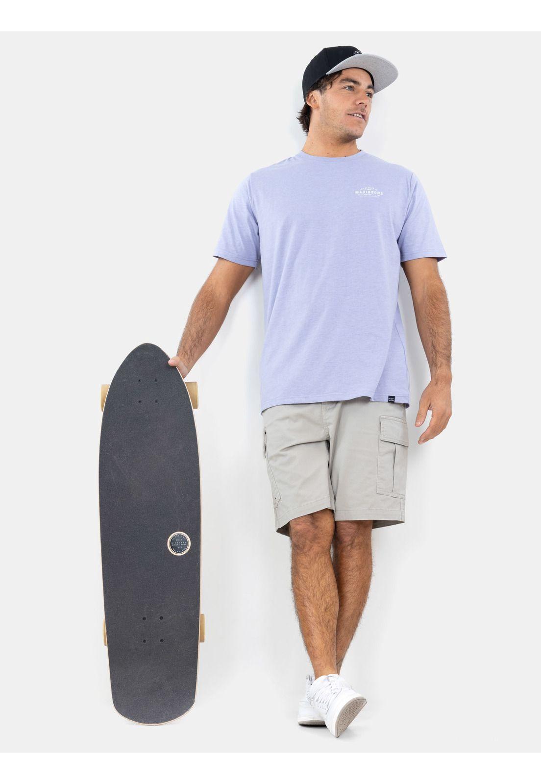 Polera MC Mel. Global Morado Hombre Maui And Sons-2