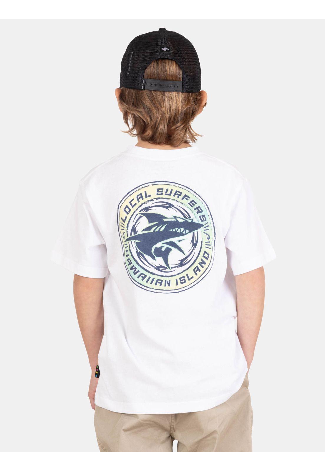 Polera MC SeaLover Blanco Infantil Maui And Sons-1