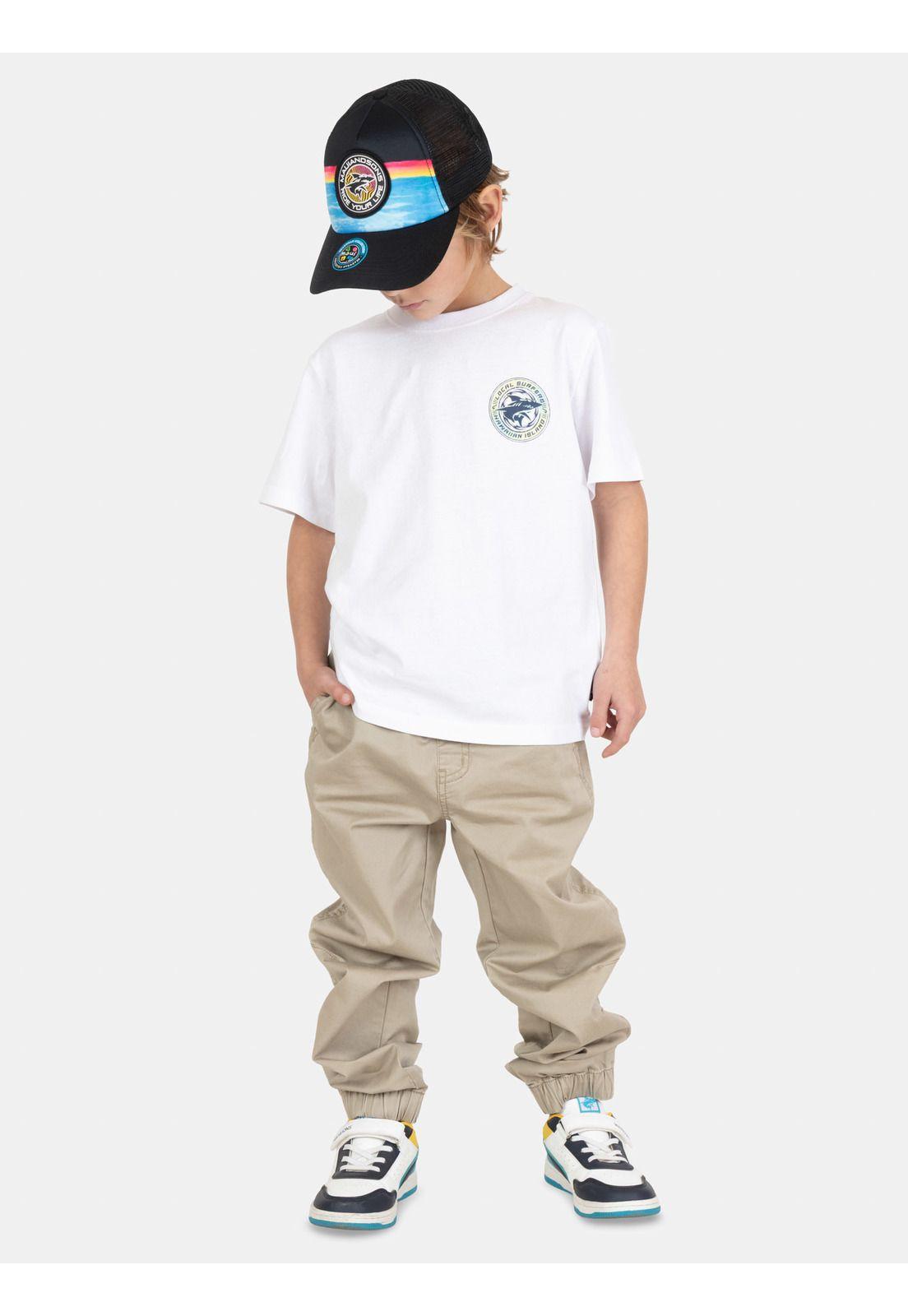 Polera MC SeaLover Blanco Infantil Maui And Sons-3