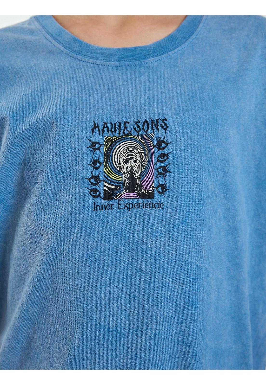 Polera MC Endless Celeste Infantil Maui and Sons-5