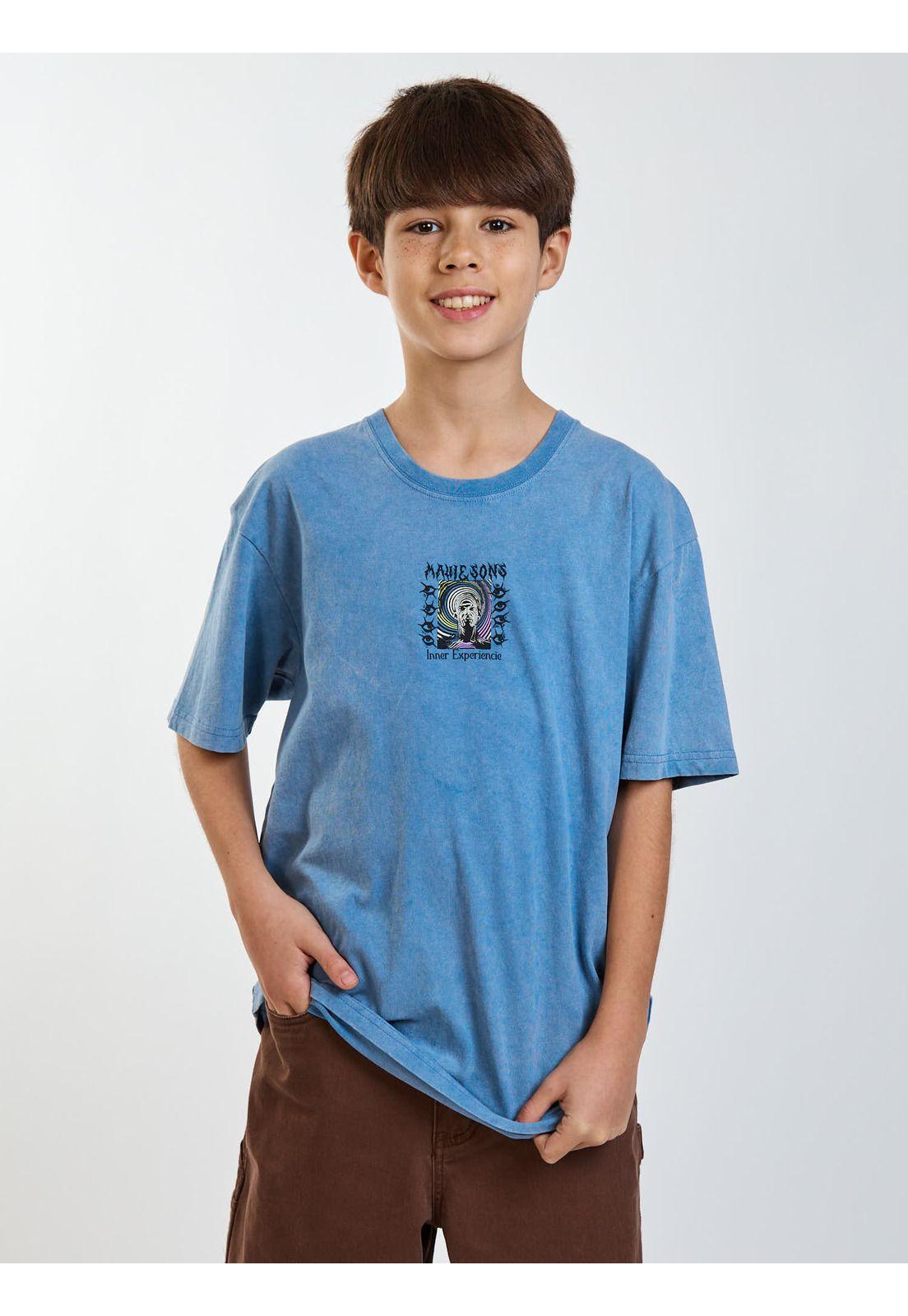 Polera MC Endless Celeste Infantil Maui and Sons-6