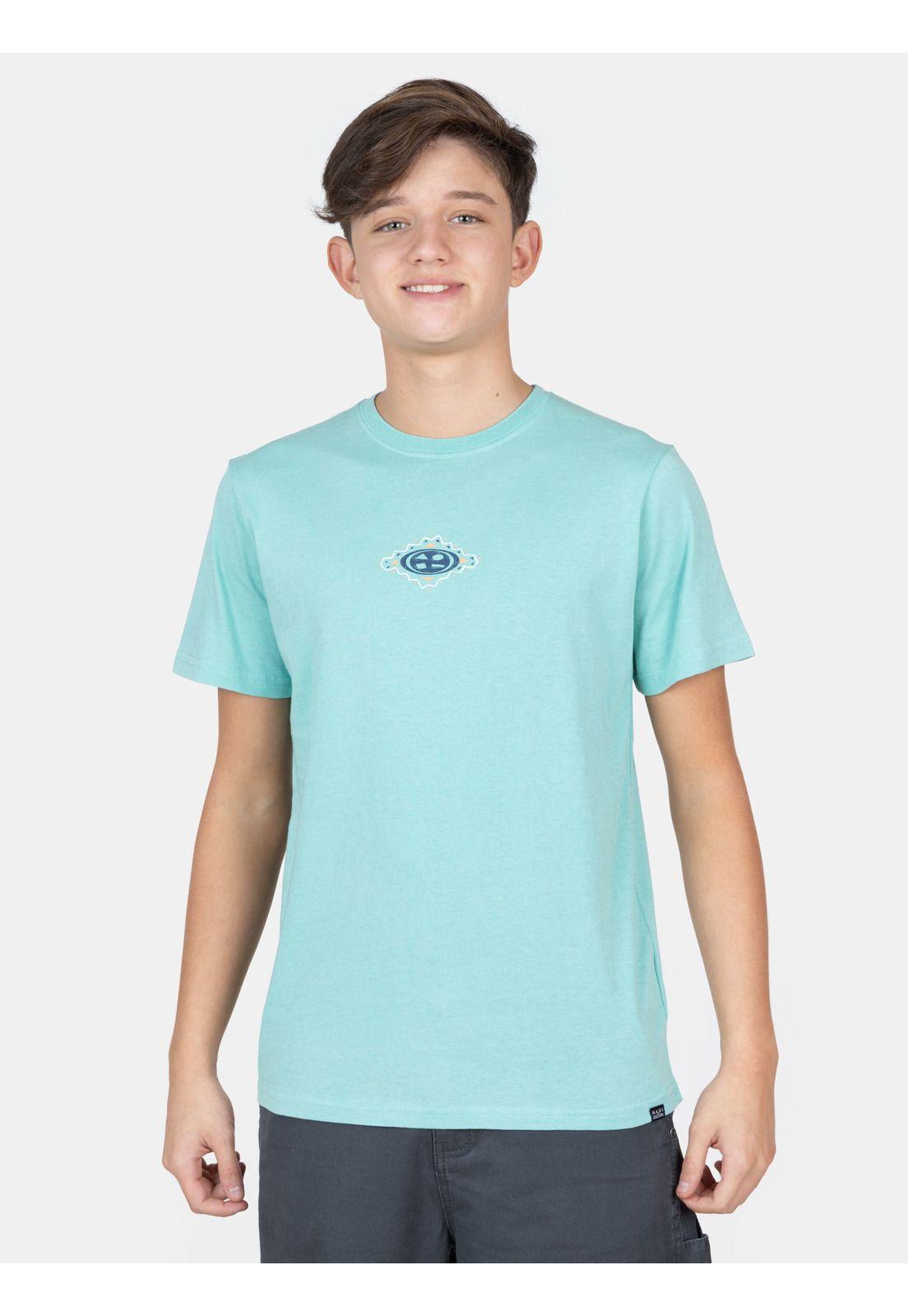 Polera MC Rayblast Verde Infantil Maui And Sons-0