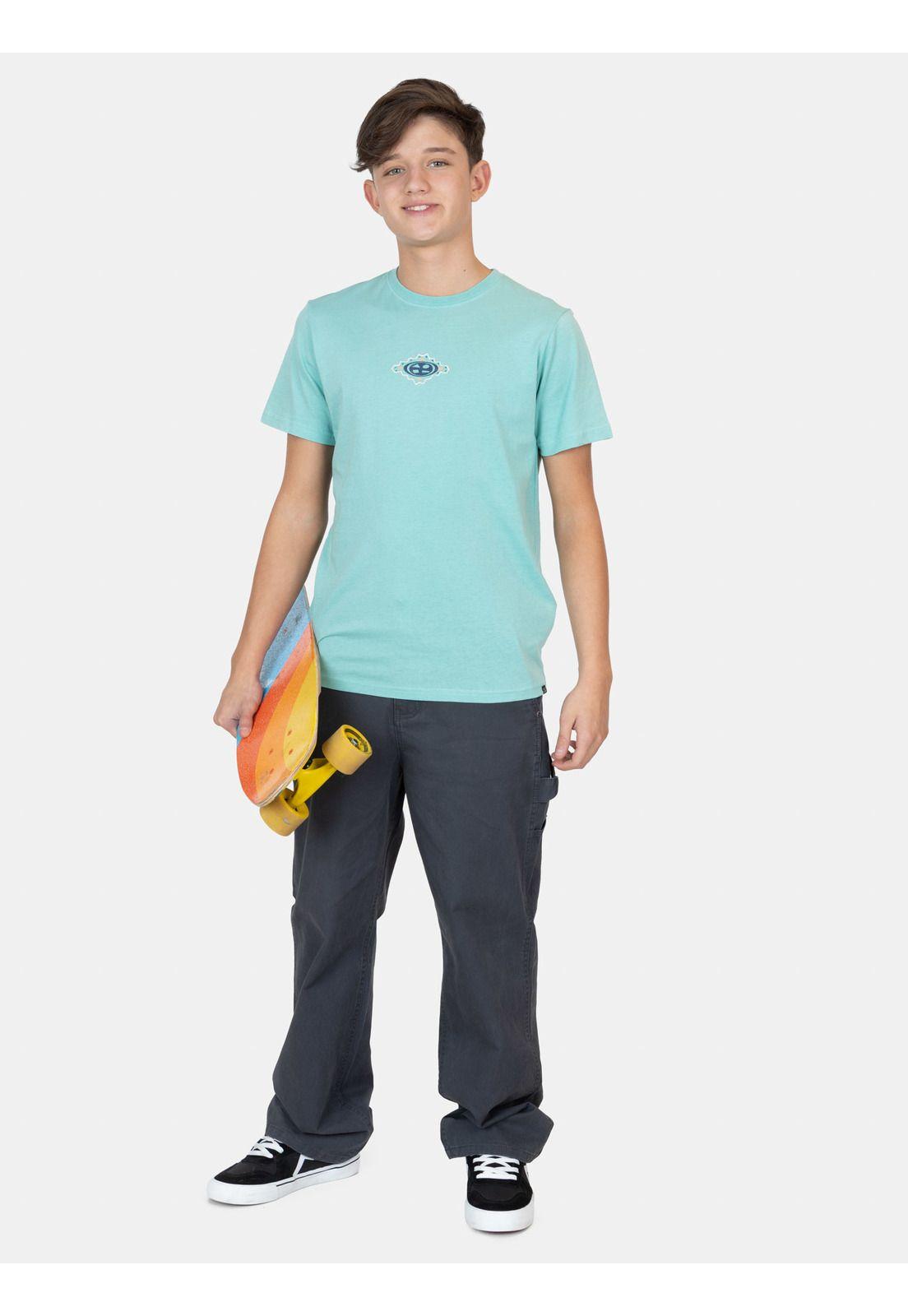 Polera MC Rayblast Verde Infantil Maui And Sons-3