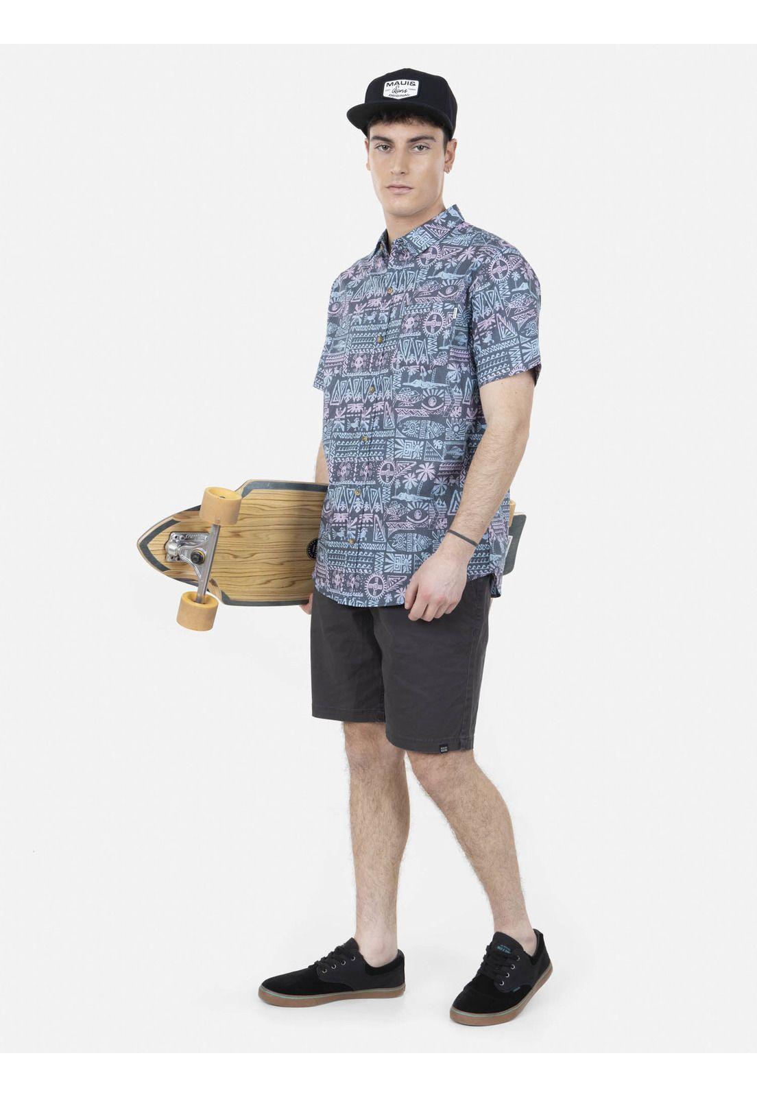 Camisa HAWAIIAN SING Hombre Multicolor Maui and Sons-3
