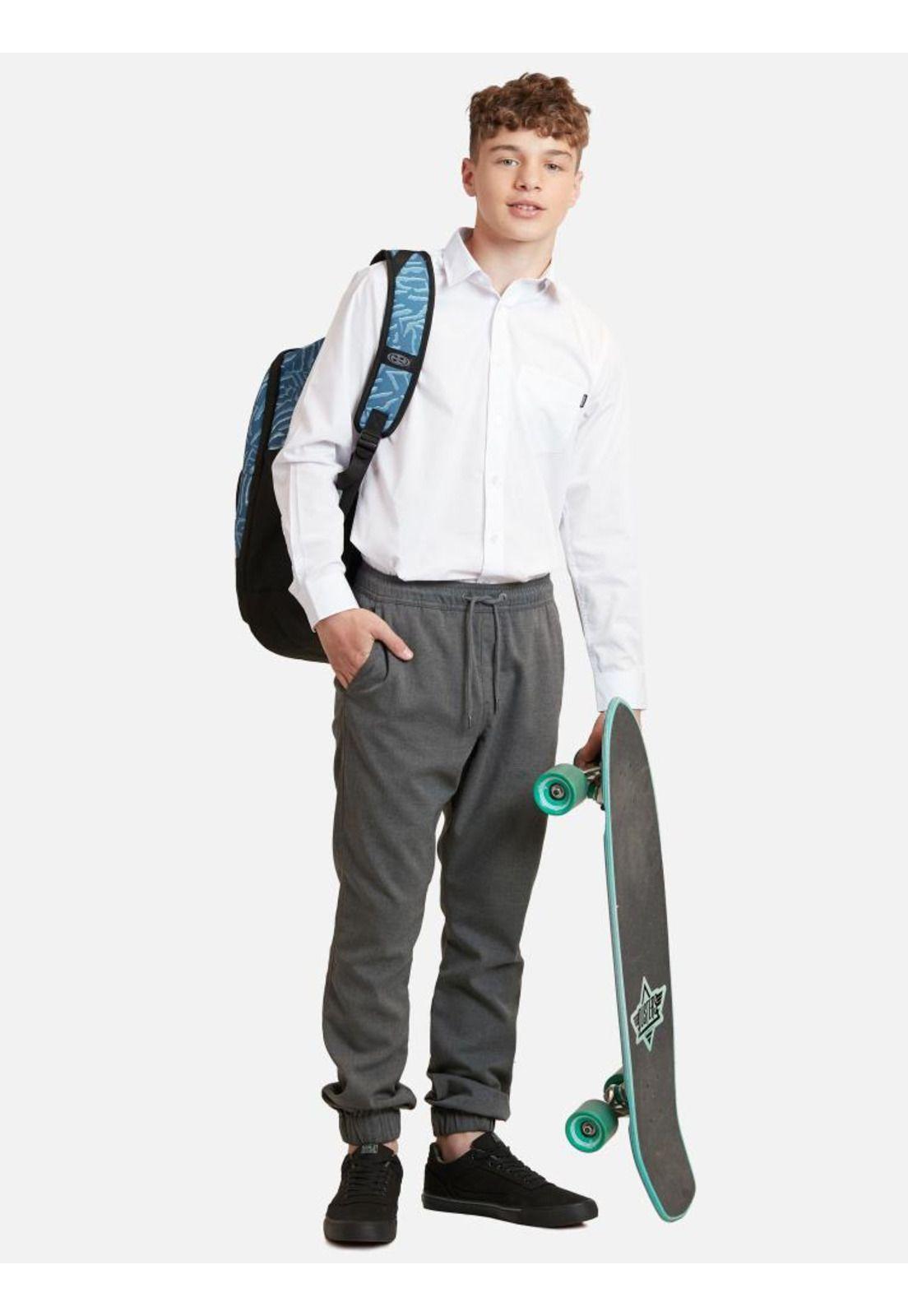 Pantalón Escolar Moriuw Gris Juvenil Maui and Sons-2