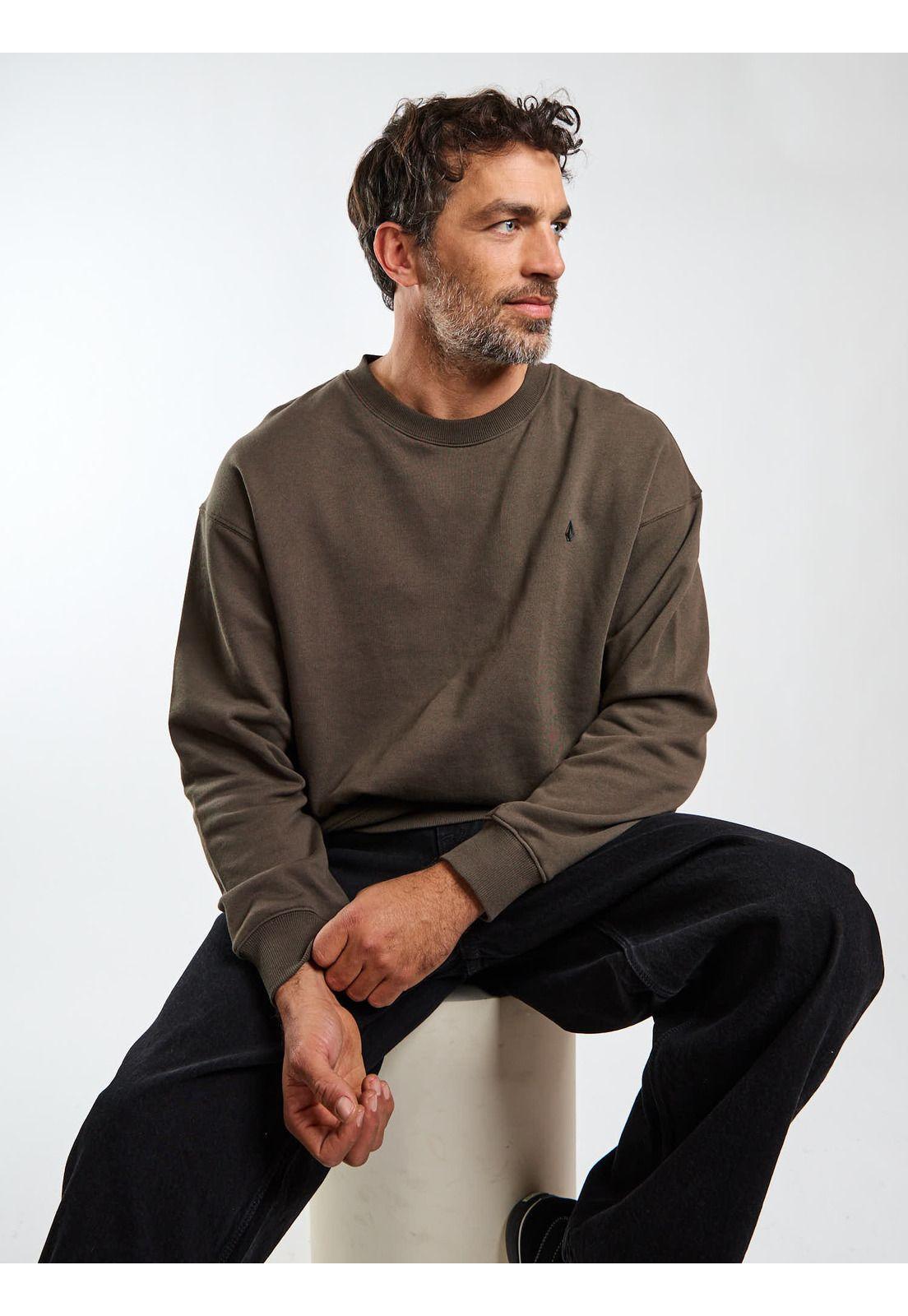 Poleron CR Axis Negro Hombre Volcom-6