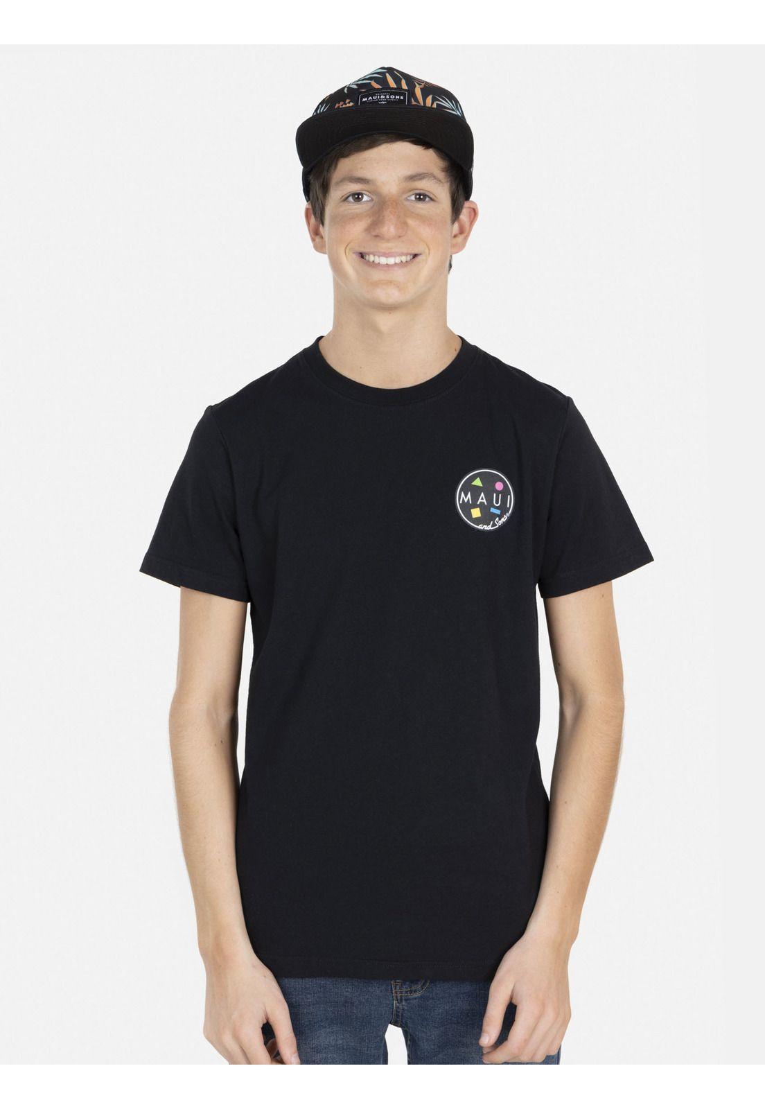 Pack Polera Jockey 5AV1574 Juvenil Negro Maui and Sons-0