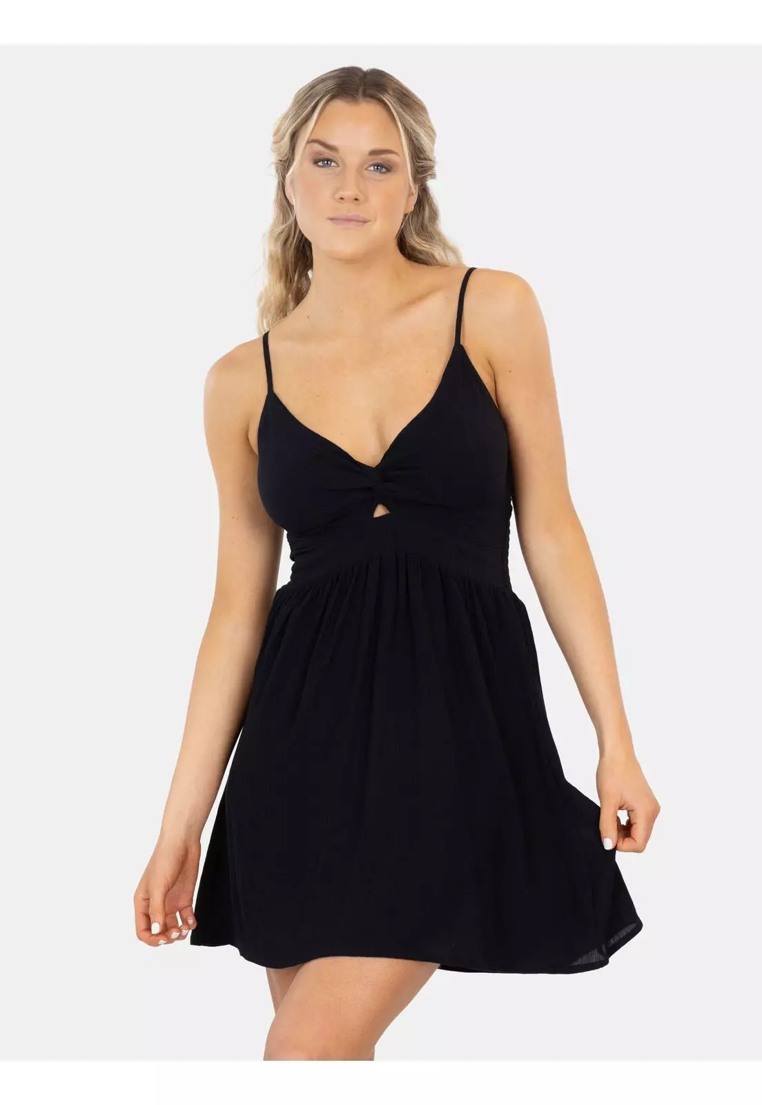 Vestido Estelae Negro Mujer Maui And Sons-0