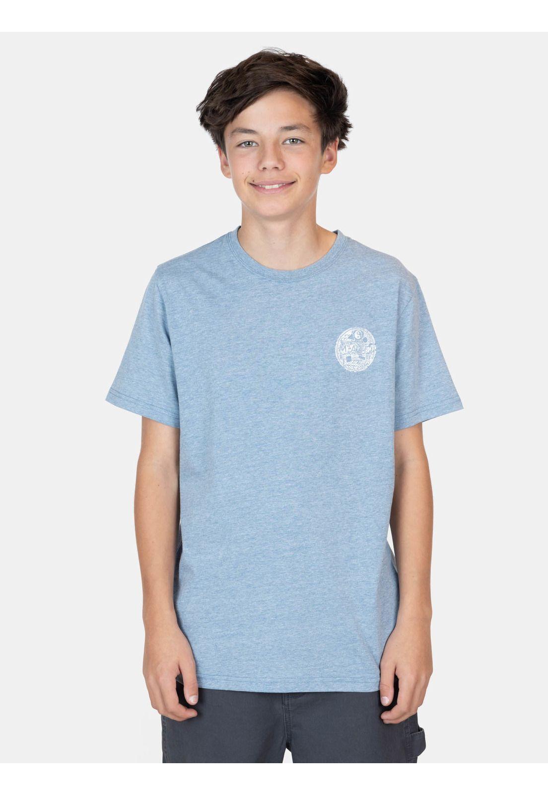 Polera MC Isla Azul Infantil Maui And Sons-0