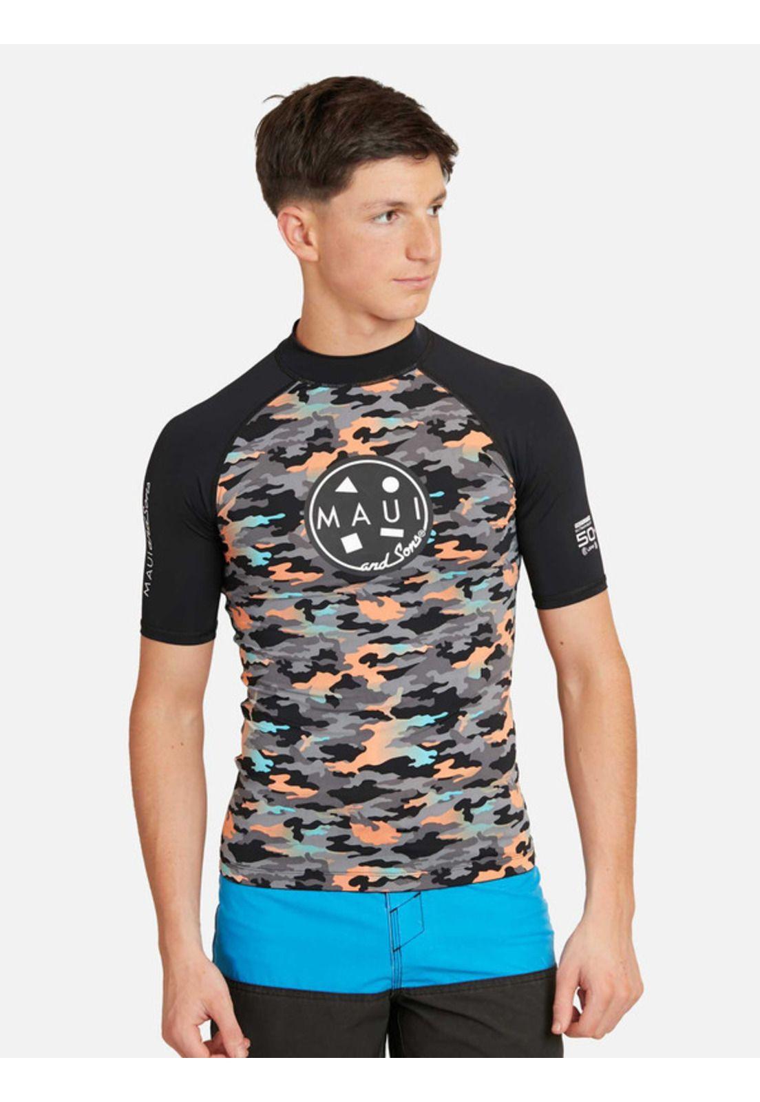 Polera UVP Juvenil Hombre Multicolor Maui And Sons-0