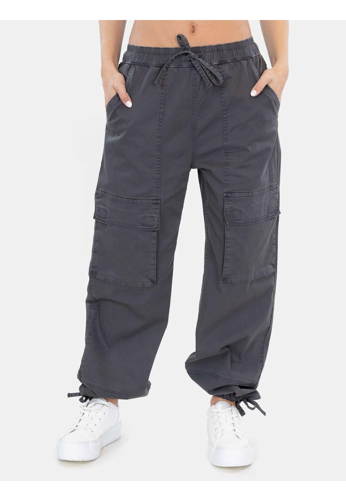 Pantalon Patry Gris Mujer Maui And Sons-0