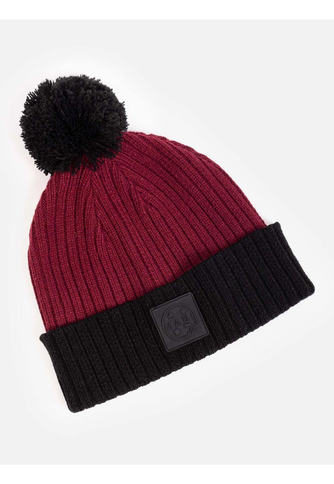 Gorro Cookie Burdeo Hombre Maui And Sons-1