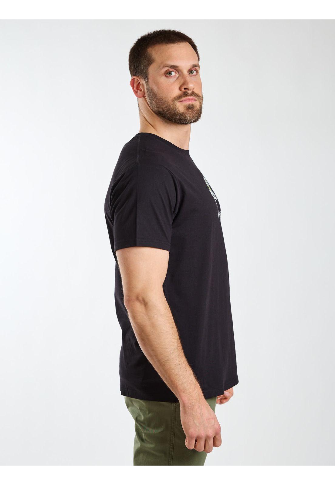 Polera MC Coastal Negro Hombre Rusty-2