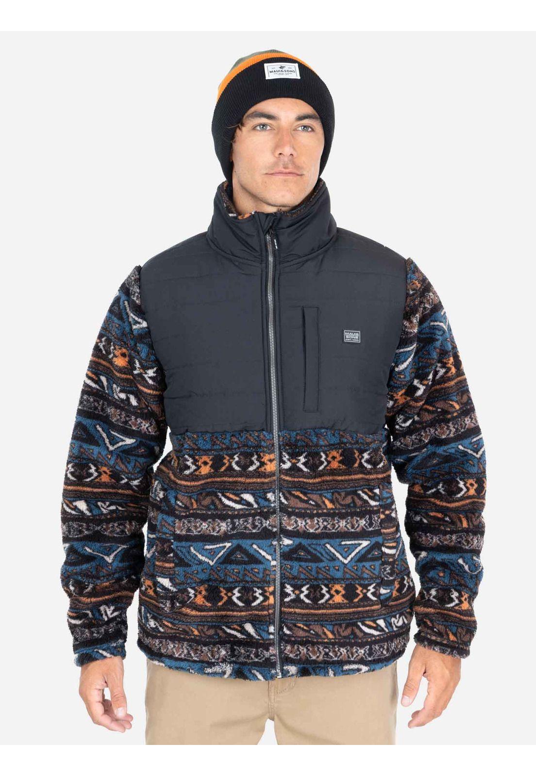 Poleron Chiporro Mariposs Multicolor Hombre Maui And Sons-0