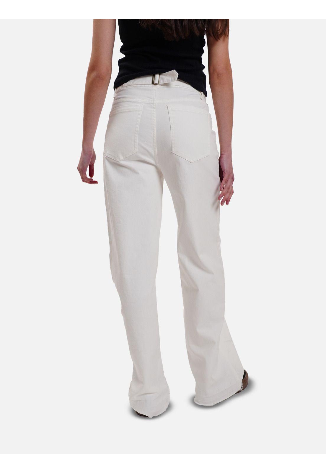 Pantalón Milani Blanco Mujer Maui And Sons-1