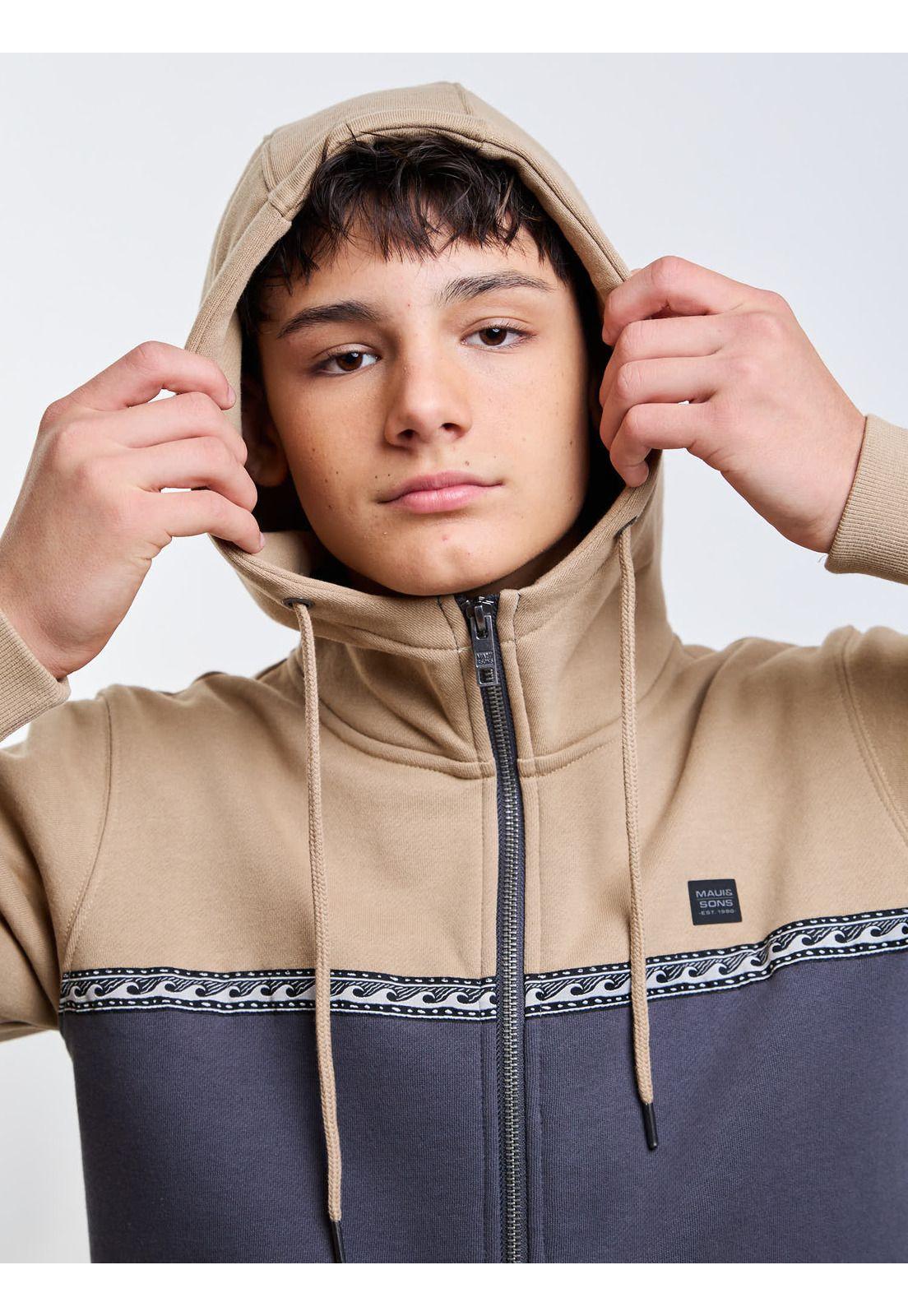 Poleron FZ Tempest Café Infantil Maui And Sons-4