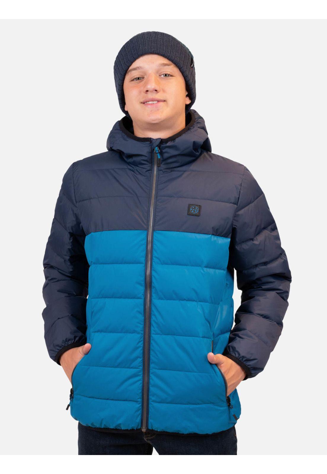 Parka Topacio Infantil Azul Maui And Sons-0
