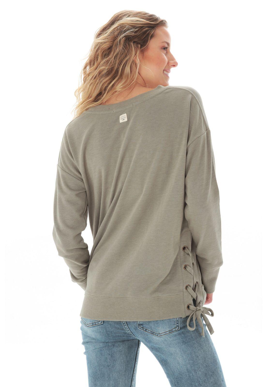 Poleron Mujer Maui 5O507-WV21 Verde-1