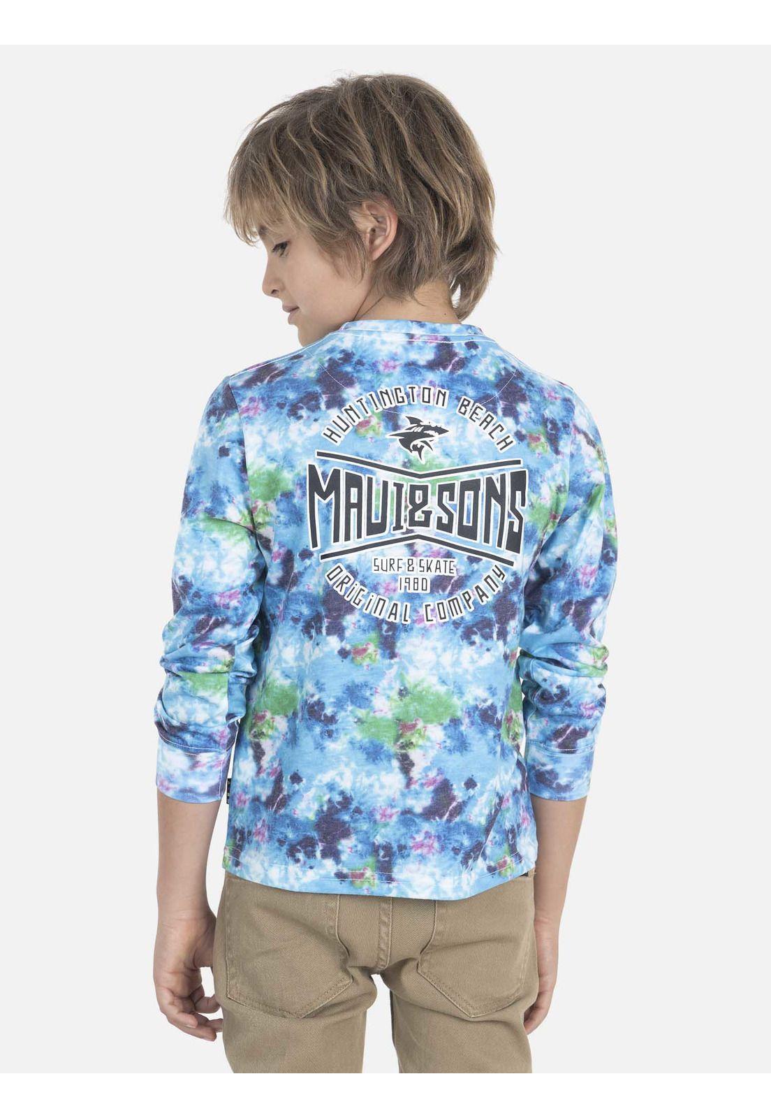 Polera Niño MEGACOLOR Multicolor Maui and Sons-1