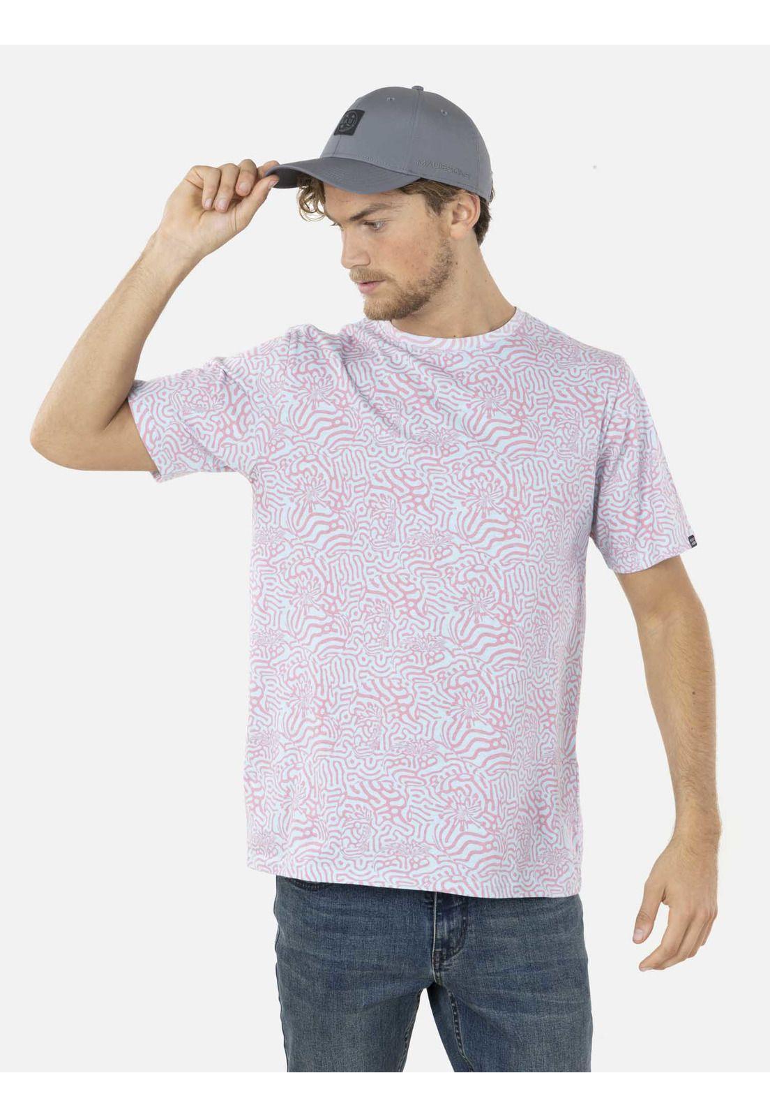 Polera VAPOR WAVE Hombre Multicolor Maui and Sons-0