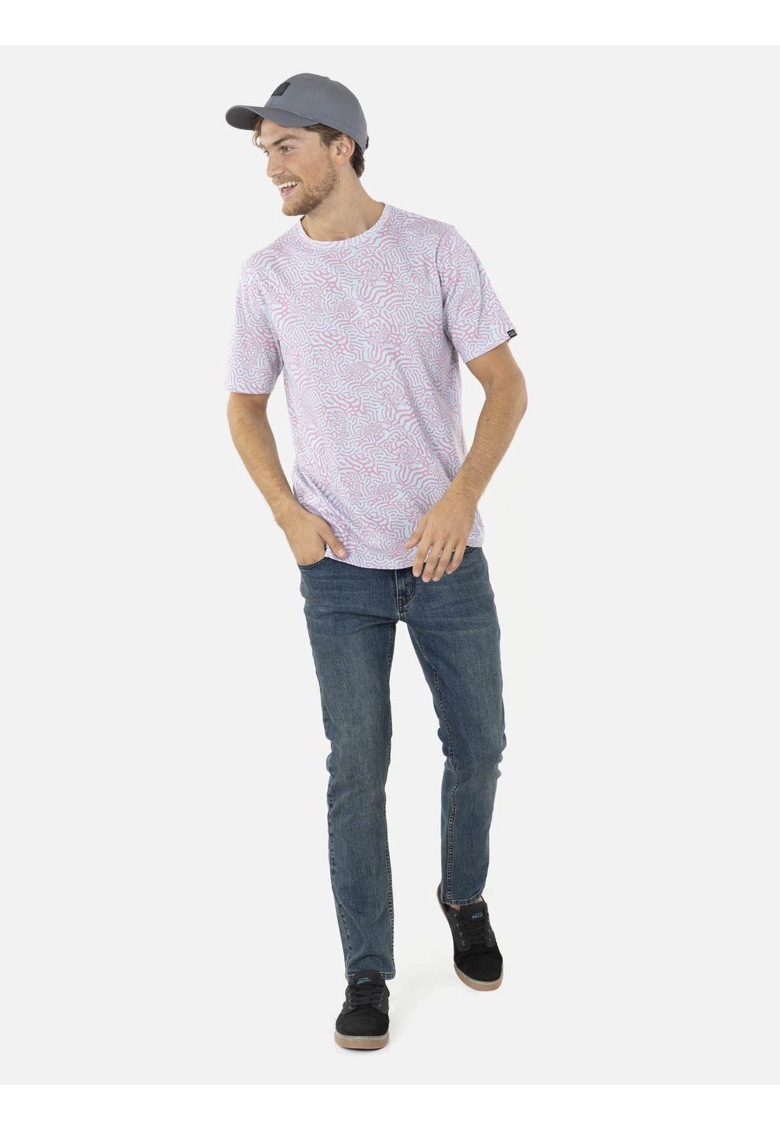 Polera VAPOR WAVE Hombre Multicolor Maui and Sons-3