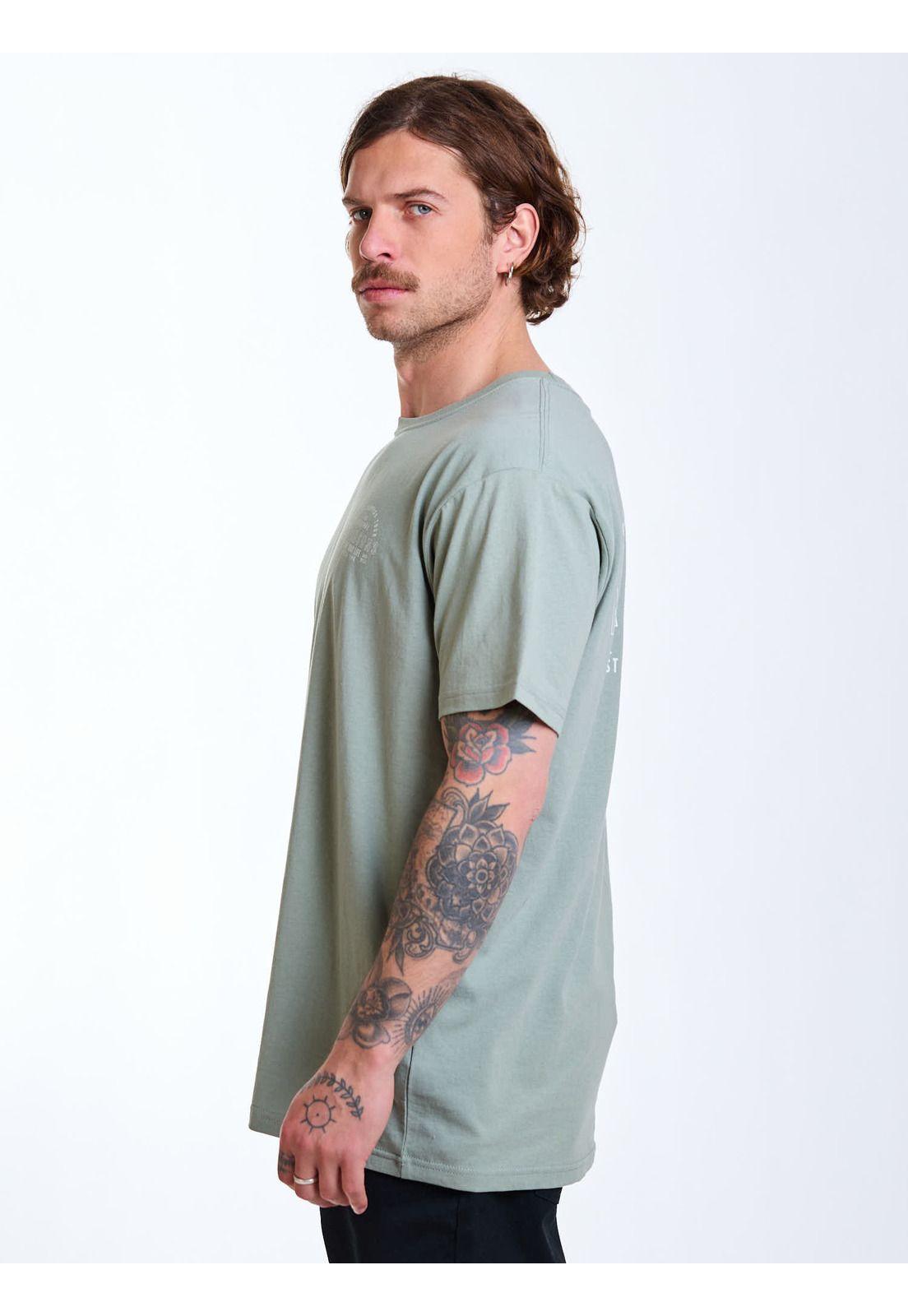 Polera MC Ride Verde Hombre Maui and Sons-2