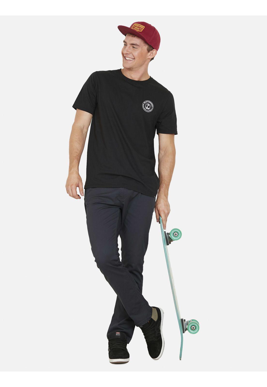 Polera SUN OF MALIBÚ Hombre Negro Maui and Sons-3