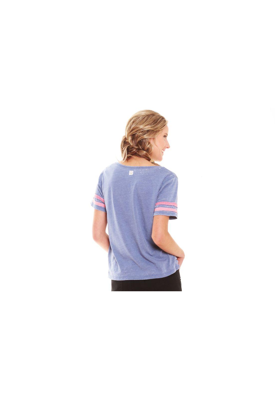 Polera Mujer Azul Maui-1