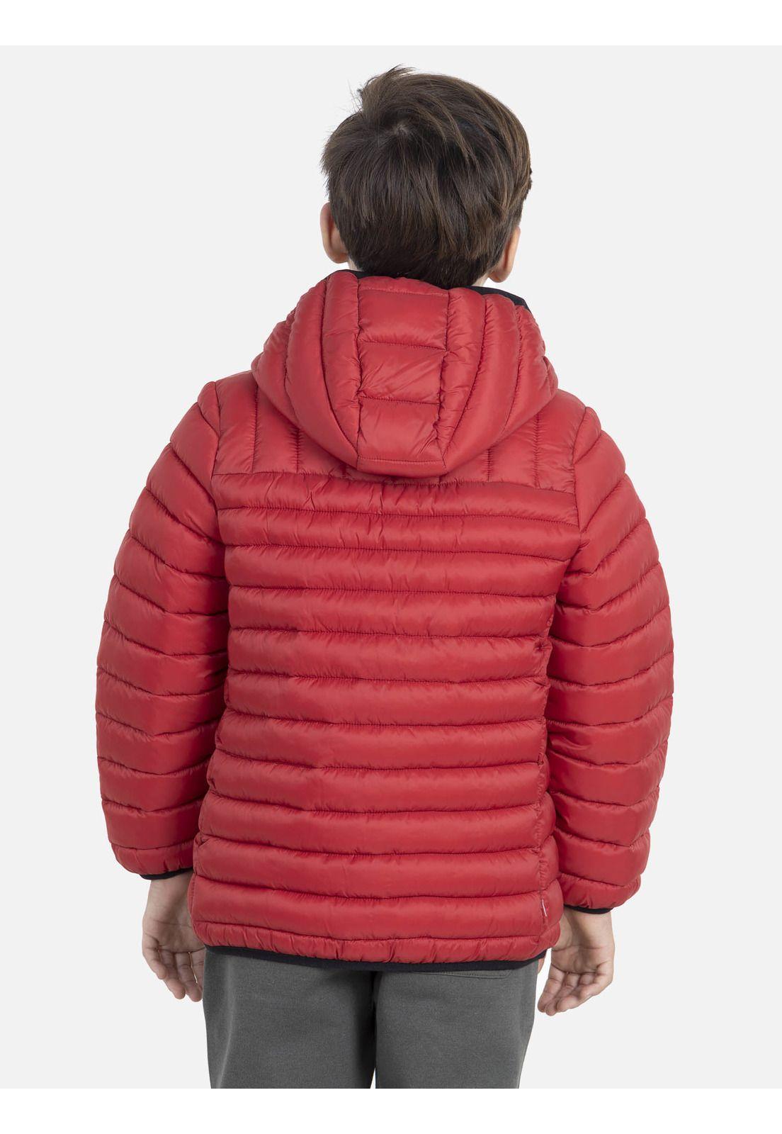 Parka Niño R.Y.L LIGHT QUILTED Rojo Maui and Sons-1