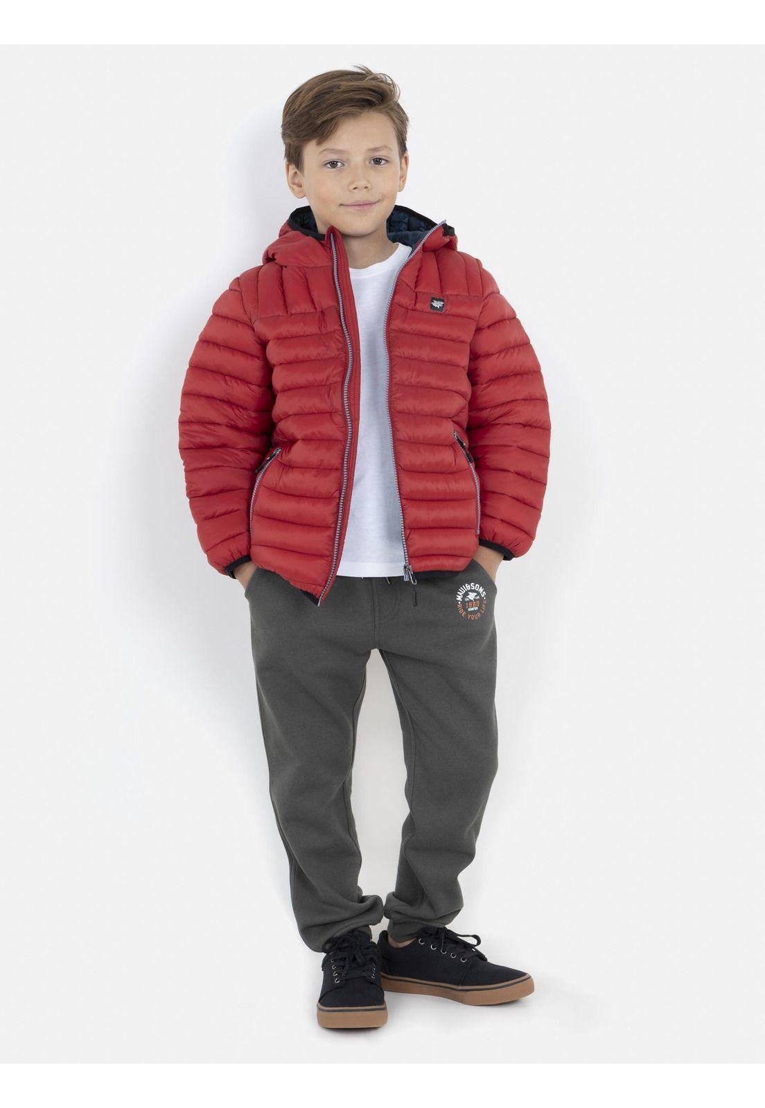 Parka Niño R.Y.L LIGHT QUILTED Rojo Maui and Sons-3