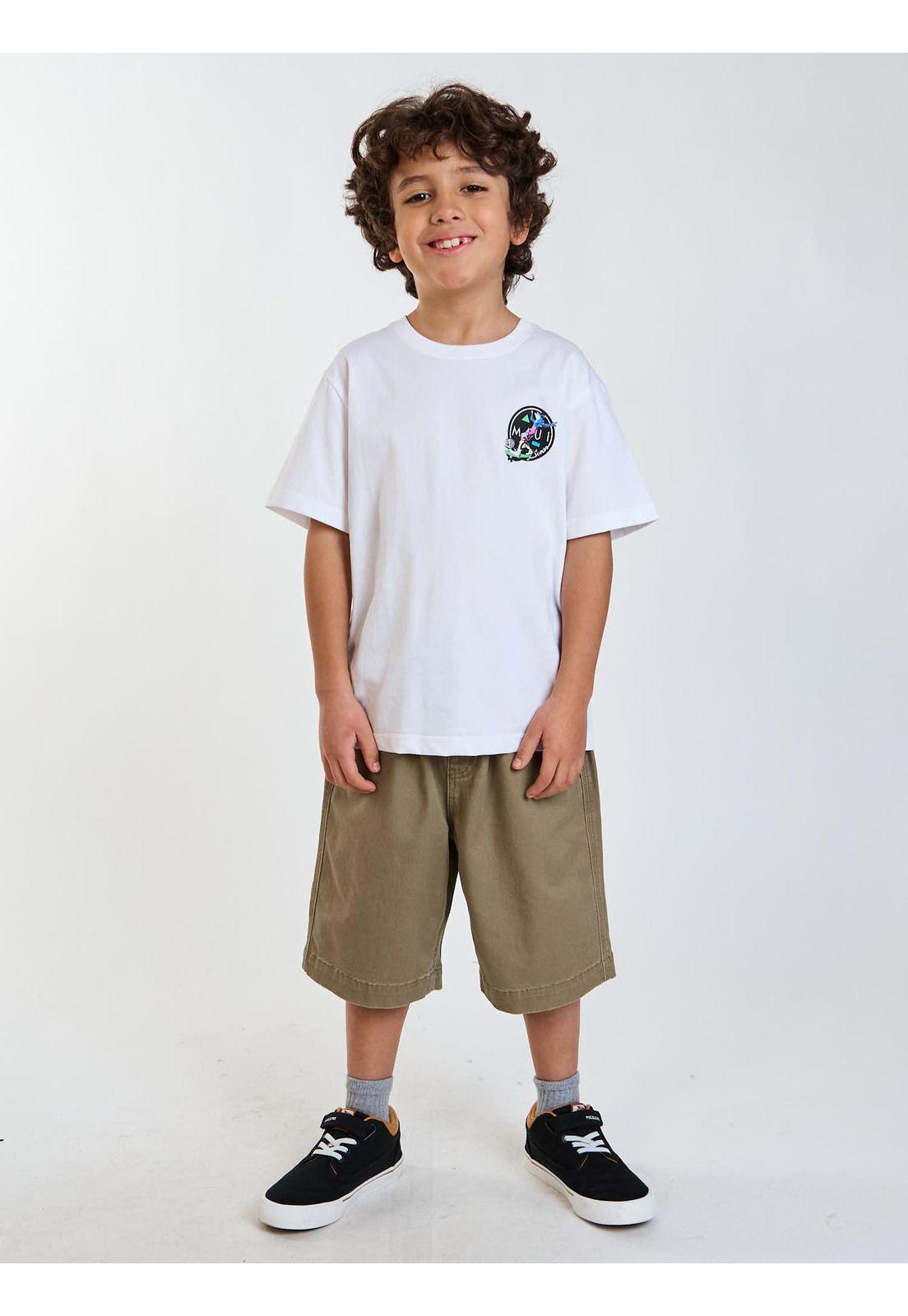 Polera MC Pali Blanco Infantil Maui and Sons-6