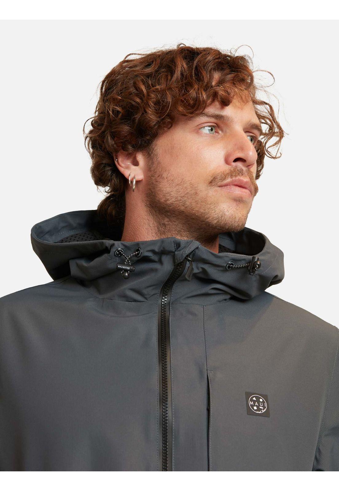 Cortaviento Maui Windbreaker Inoa Gris Oscuro Maui And Sons-1