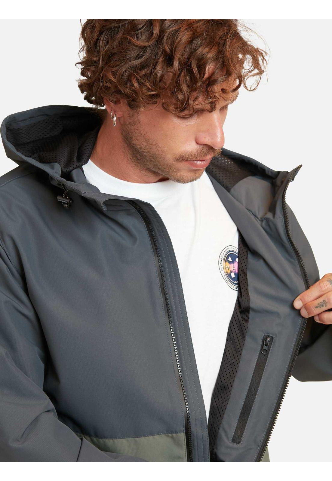 Cortaviento Maui Windbreaker Inoa Gris Oscuro Maui And Sons-3