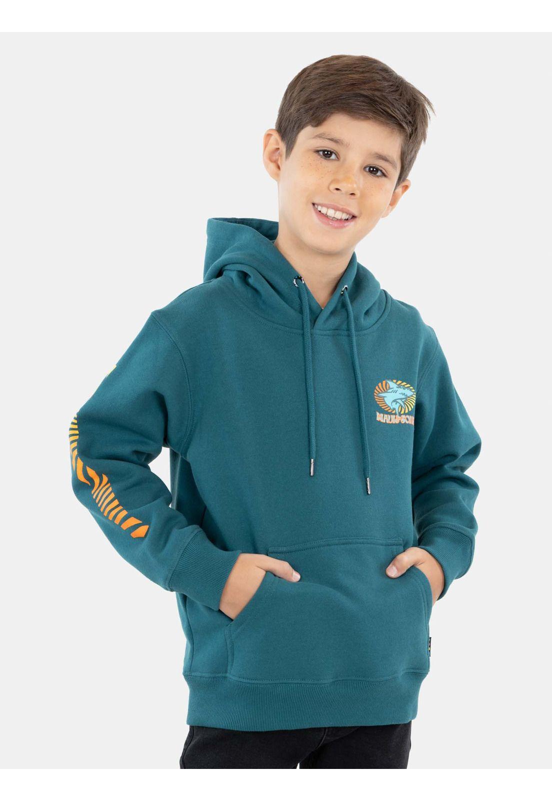 Poleron Maui Sharkman Turquesa Niño Maui And Sons-0