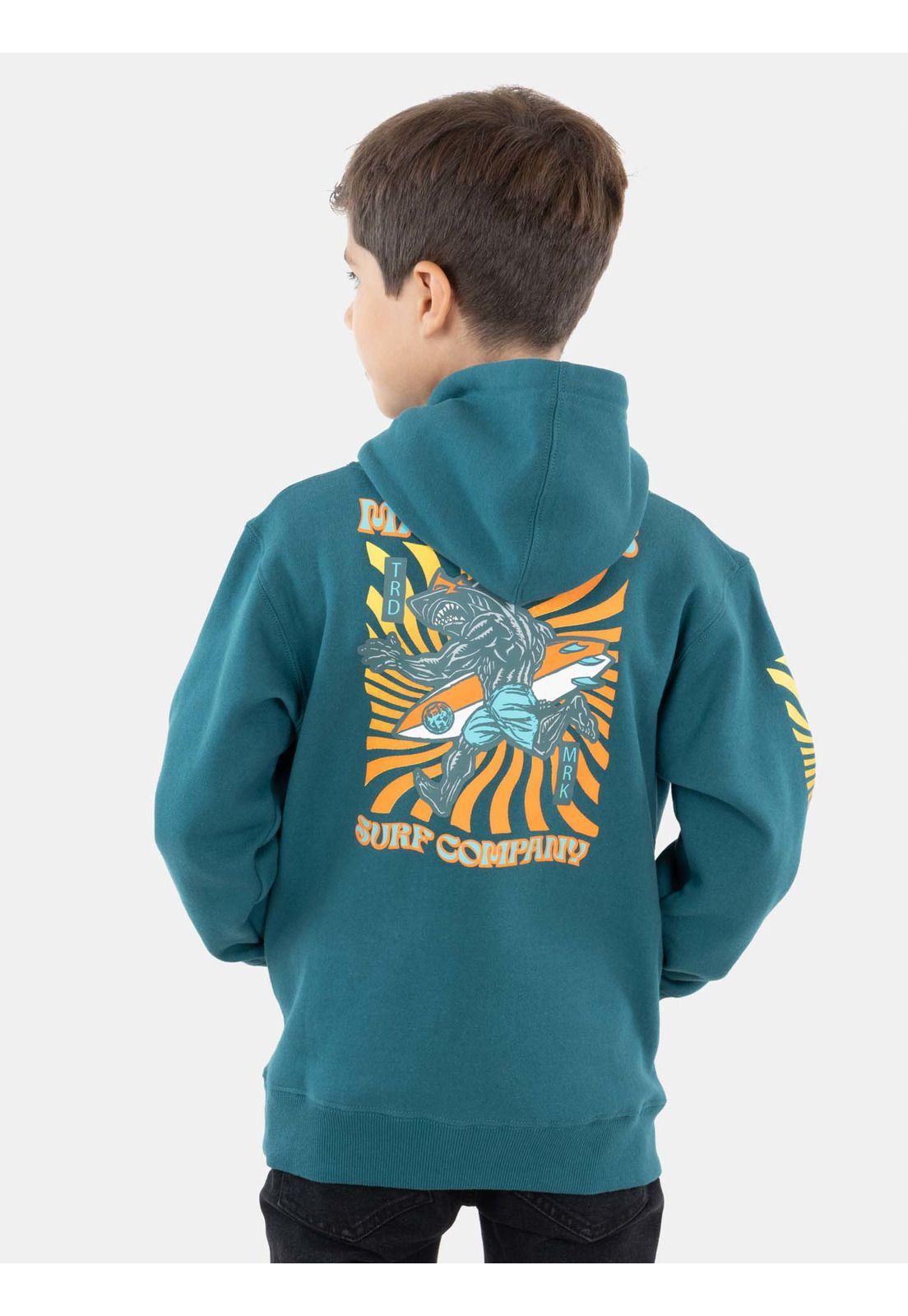 Poleron Maui Sharkman Turquesa Niño Maui And Sons-1